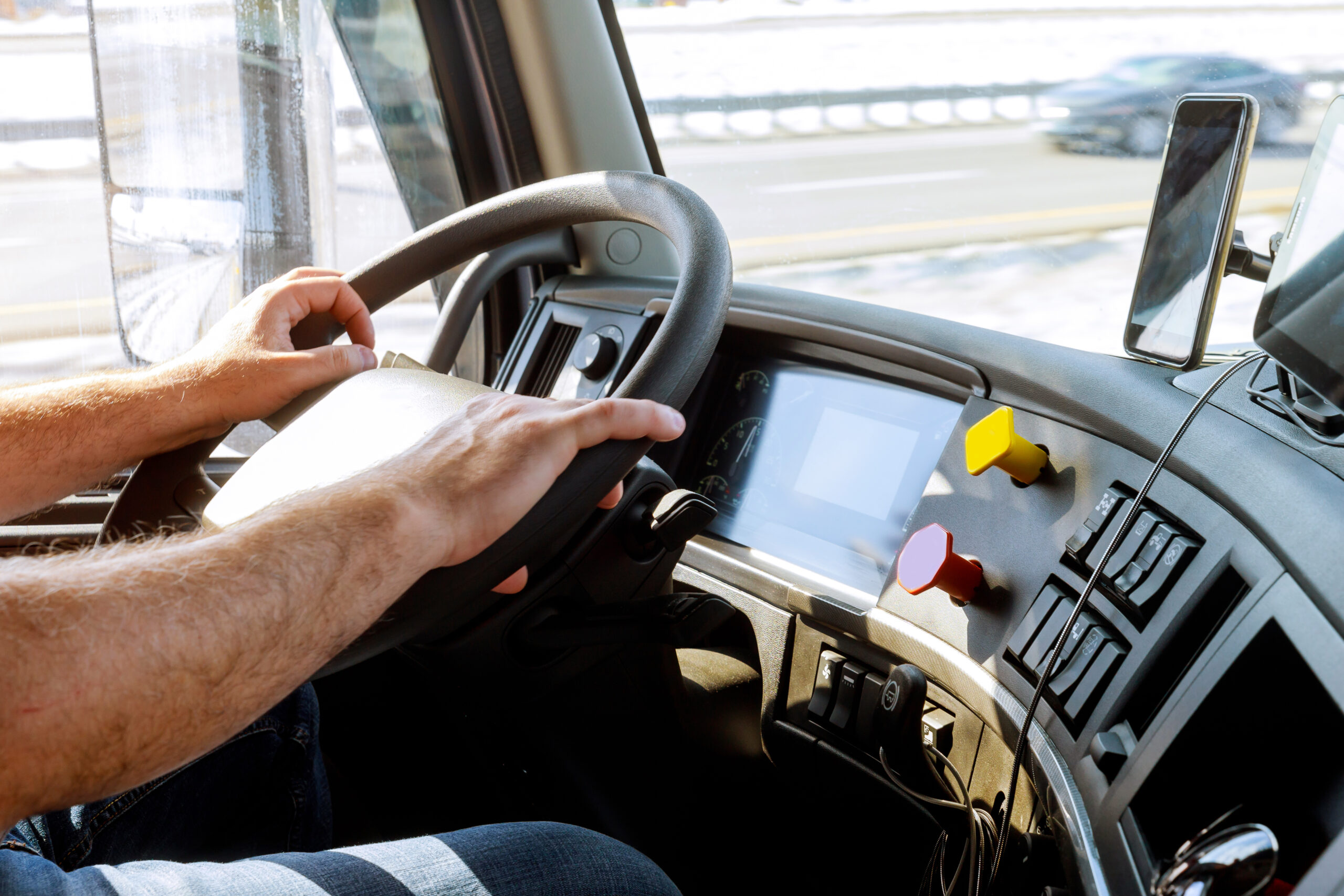 HGV Training Close Up Cab Image